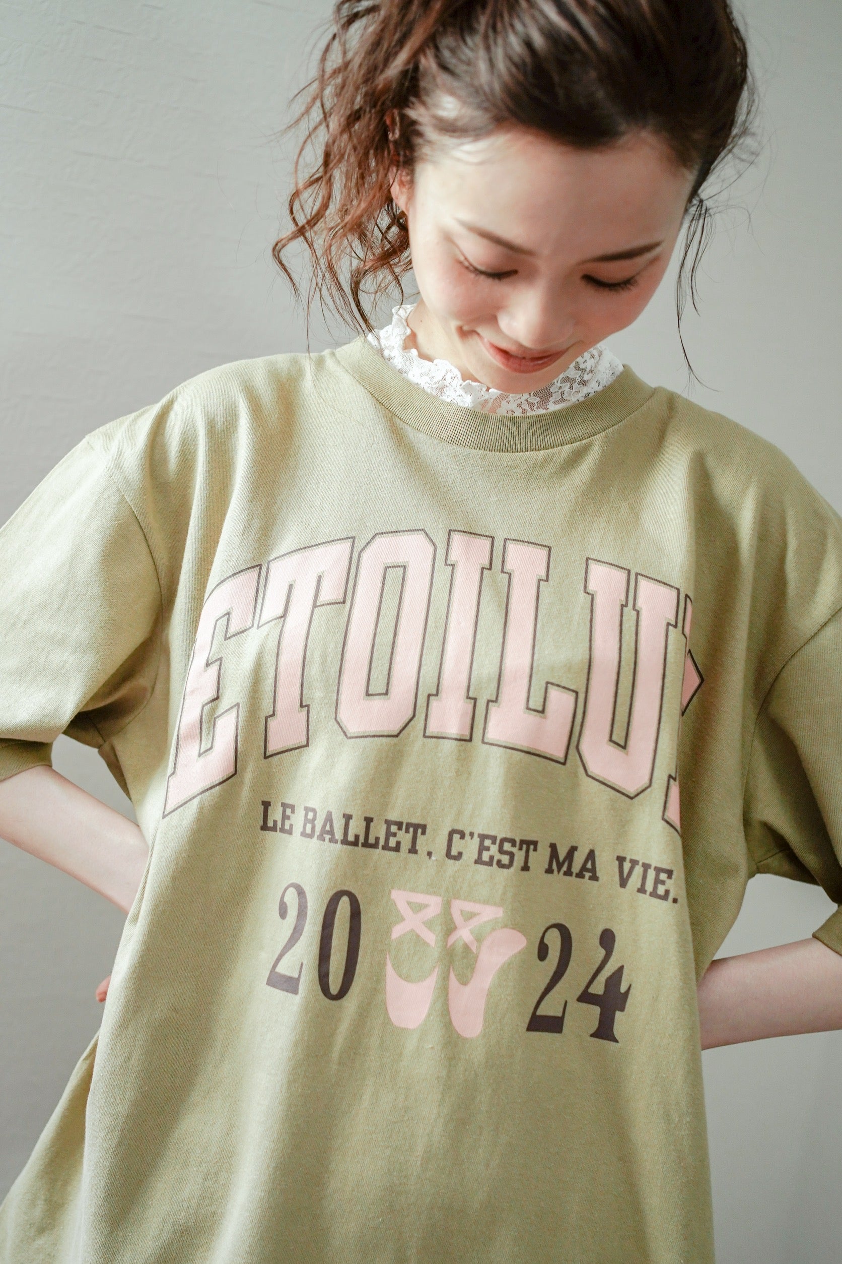 Tシャツ(骨格ナチュラル)Khaki