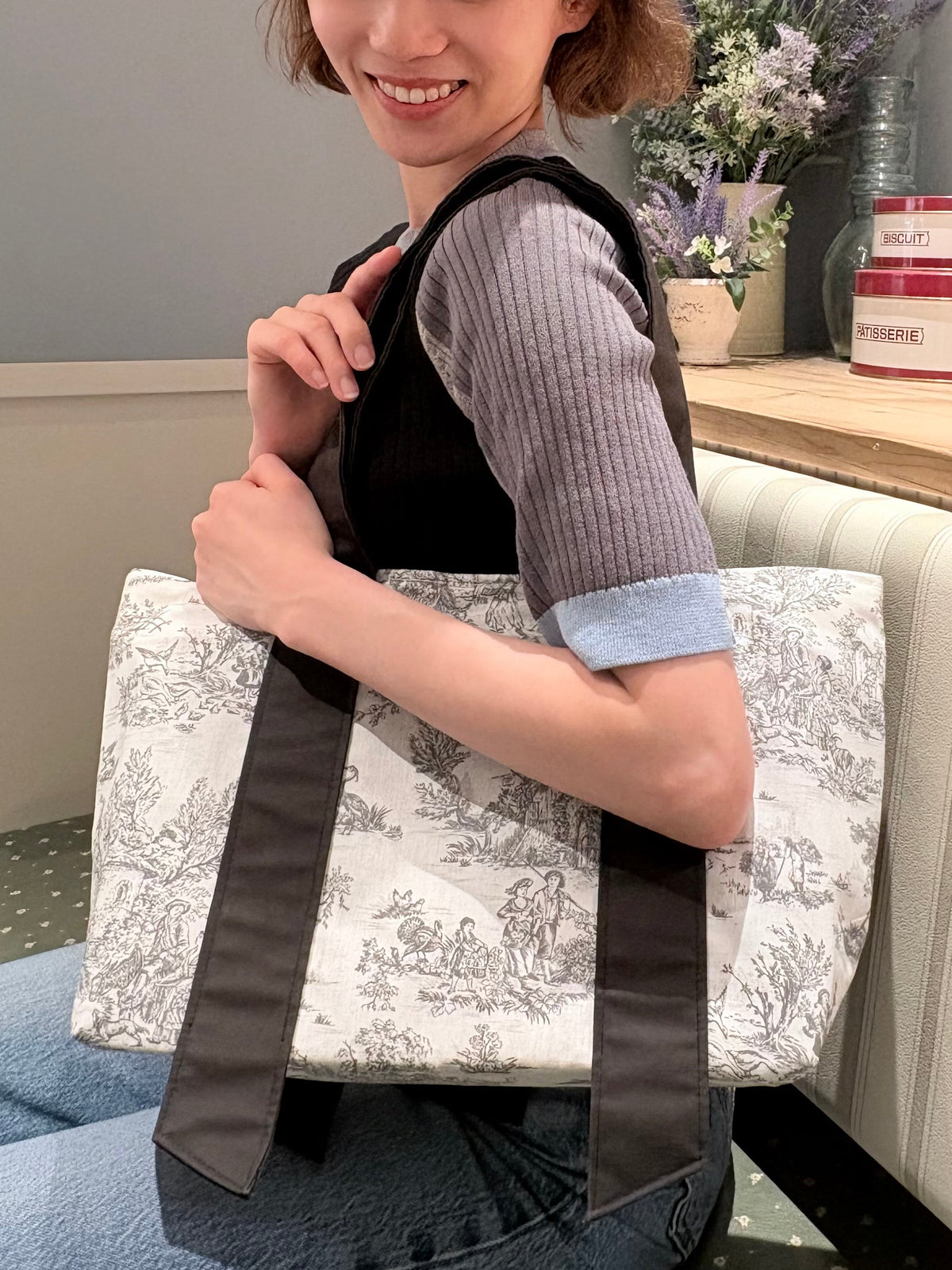 【NEW/数量限定】˗ˏˋ9/19~予約開始ˎˊ˗ハンドメイド リボントートA4(トワルドジュイ)