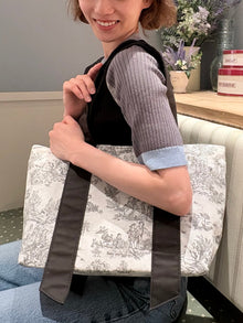 【NEW/数量限定】˗ˏˋ9/19~予約開始ˎˊ˗ハンドメイド リボントートA4(トワルドジュイ)