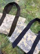 【sold out】ハンドメイド リボントートA4(トワルドジュイ)