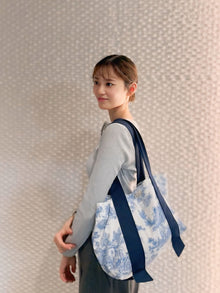【sold out】ハンドメイド リボントートA4(トワルドジュイ)